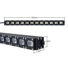 Load image into Gallery viewer, Xprite CREE LED Spot Flood Combo Light Bar C7 Cosmos Series - 10" / 20" / 30" - 10" Alternate Image