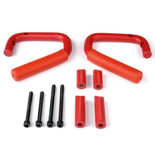 Load image into Gallery viewer, 62.99 Xprite Grab Handles Jeep Wrangler JK/JKU (2007-2018) Red - Front &amp; Rear / Front only / Rear only - Redline360 Alternate Image