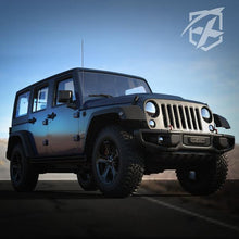 Load image into Gallery viewer, Xprite Heavy Duty Aluminum Door Handle Set Jeep Wrangler JK (2007-2018) Storm Series - 3pcs / 5pcs - 3pcs Alternate Image