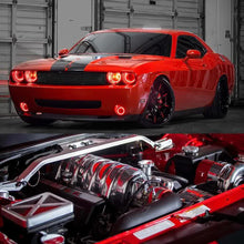Load image into Gallery viewer, Oracle LED Headlight Halo Kit Dodge Challenger (2008-2014) Projector or Non-Projector Headlight - Non-Projector / ColorSHIFT w/o Controller Alternate Image