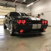 Load image into Gallery viewer, Oracle LED Headlight Halo Kit Dodge Challenger (2008-2014) Projector or Non-Projector Headlight - Non-Projector / ColorSHIFT w/o Controller Alternate Image