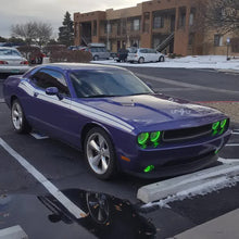 Load image into Gallery viewer, 215.96 Oracle LED Headlight Halo Kit Dodge Challenger (2008-2014) Projector or Non-Projector Headlight - Redline360 Alternate Image