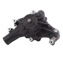 Load image into Gallery viewer, Edelbrock Water Pump Small-Block Chevy (Short or Long) Black Finish Alternate Image