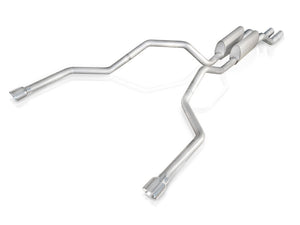 1152.35 Stainless Works Exhaust Ford F150 1/2 Ton 5.4L (2004-2008) 2-1/2" Catback - Rear Tire / Rear Bumper Exit - Redline360