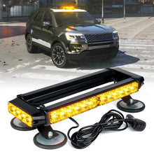 Load image into Gallery viewer, Xprite Rooftop Strobe Light Pursuit 14.5" LED Series w/ Magnetic Base - Amber / Mixed - Amber Alternate Image