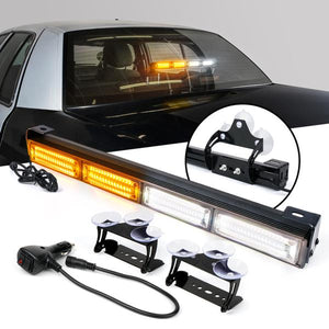 59.99 Xprite Traffic Advisor COB LED Strobe Light Bar 18" G2 Vigilante Series - Blue/Amber/Red-Blue/White-Red/White-Amber - Redline360