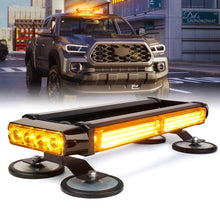 Load image into Gallery viewer, 62.99 Xprite Rooftop LED Strobe Light Pursuit 14.5&quot; COB Series  w/ Magnetic Base - Blue/Green/Amber/Mixed - Redline360 Alternate Image