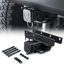 Load image into Gallery viewer, Xprite Rear Receiver Tow Hitch Jeep Wrangler JK/JKU (2007-2018) 2-Inch - No Harness / With Harness - No Harness Alternate Image