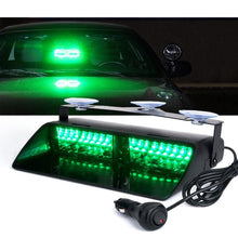 Load image into Gallery viewer, Xprite Dash/Windshield LED Strobe Lights [Undercover Series] Multiple Light Color Option - Green Alternate Image