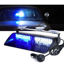 Load image into Gallery viewer, Xprite Dash/Windshield LED Strobe Lights [Undercover Series] Multiple Light Color Option - White-Blue Alternate Image
