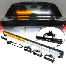 Load image into Gallery viewer, 79.99 Xprite 35.5" G2 LED Traffic Advisor Strobe Light Bar with Suction Cup Brackets - White/Amber/Red-Blue/Combo - Redline360 Alternate Image