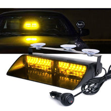 Load image into Gallery viewer, Xprite Dash/Windshield LED Strobe Lights [Undercover Series] Multiple Light Color Option - Amber Alternate Image