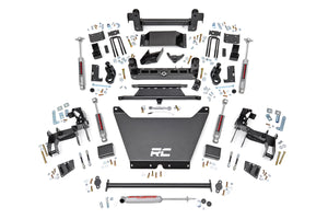 Rough Country Lift Kit GMC Sonoma 4WD (94-03) 6" Lift  - Non-Torsion Bar Drop Kits