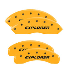Load image into Gallery viewer, 249.00 MGP Brake Caliper Covers Ford Explorer (2006-2010) Black / Red / Yellow - Redline360 Alternate Image