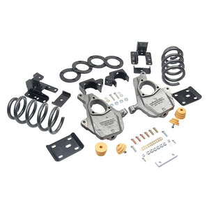 1088.01 Belltech Lowering Kit Chevy Silverado / GMC Sierra 2WD Ext/Crew Cabs (2016.5-2018) Front And Rear - w/ or w/o  Shocks - Redline360