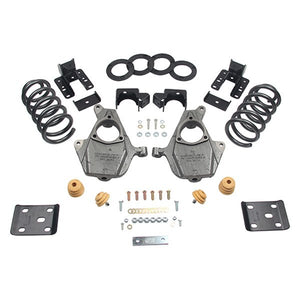 1016.38 Belltech Lowering Kit Chevy Silverado / GMC Sierra 2WD All Cabs (2016.5-2018) Front And Rear - w/ or w/o  Shocks - Redline360