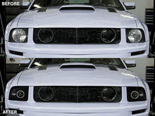 Load image into Gallery viewer, Raxiom Projector Headlights Ford Mustang S197 w/ Factory Halogen (05-09) Black Housing/ Clear or Smoked Lens Alternate Image