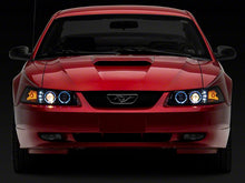 Load image into Gallery viewer, Raxiom Projector Headlights Ford Mustang SN95 (99-04) [Dual LED Halo] Black Housing/ Clear Lens Alternate Image