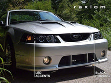 Load image into Gallery viewer, Raxiom Projector Headlights Ford Mustang SN95 (99-04) [Dual LED Halo] Black Housing/ Clear Lens Alternate Image