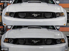 Load image into Gallery viewer, Raxiom Projector Headlights Ford Mustang S197 w/ Factory Halogen (10-12) [CCFL Halo] Black Housing/ Clear Lens Alternate Image