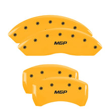 Load image into Gallery viewer, 249.00 MGP Brake Caliper Covers Ford Mustang GT (2005-2009) Black / Red / Yellow - Redline360 Alternate Image
