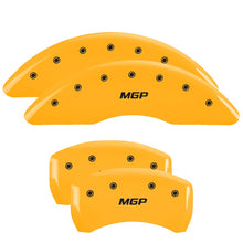 Load image into Gallery viewer, 249.00 MGP Brake Caliper Covers Ford Mustang GT (2015-2019) Black / Red / Yellow - Redline360 Alternate Image