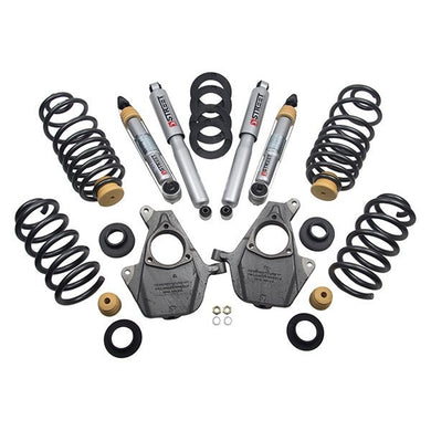 876.57 Belltech Lowering Kit Cadillac Escalade w/o Magnetic/Auto Ride (2014) Front And Rear - w/ or w/o Shocks - Redline360