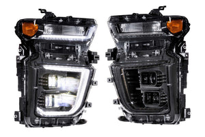 Morimoto Headlights Chevy Silverado HD (2020-2021) XB Hybrid - Black