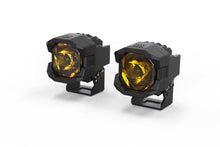 Load image into Gallery viewer, Morimoto LED Pods Ford Super Duty (1999-2017) [1Banger HXB / White or Yellow] Combo / Flood / SAE Wide / Spot Beam Pattern - Spot Beam Pattern / Yellow Light Alternate Image