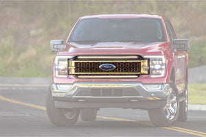 Morimoto LED DRL Grill Ford F150 (2021-2023) XB LED - Paintable Black or Chrome Finish