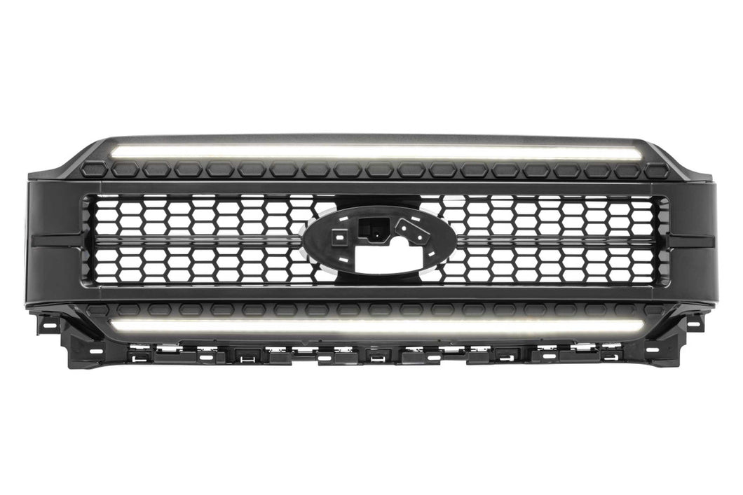 Morimoto LED DRL Grill Ford F150 (2021-2023) XB LED - Paintable Black or Chrome Finish