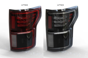 Morimoto Tail Lights Ford F150 (2015-2020) XB LED - Black - Red or Smoked DRL