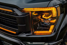 Load image into Gallery viewer, Morimoto Headlights Ford F150 (21-22) XB LED - Black [w/ Sequential LED Turn] White or Amber DRL Alternate Image