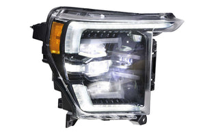 Morimoto Headlights Ford F150 (21-22) XB LED - Black [w/ Sequential LED Turn] White or Amber DRL