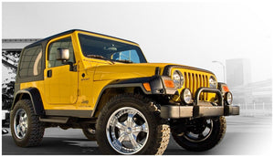 499.00 Bushwacker Rivet Style [Front/Rear] Jeep Wrangler TJ (97-06) 4.00" or 4.25" Flare Heights - Redline360