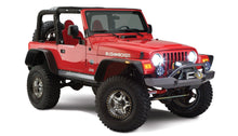 Load image into Gallery viewer, 599.00 Bushwacker Jeep Flat Style Fender Flares Jeep Wrangler TJ [Front/Rear] (1997-2006) 10920-07 - Redline360 Alternate Image