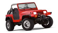 Load image into Gallery viewer, 599.00 Bushwacker Jeep Flat Style Fender Flares Jeep Wrangler YJ [Front/Rear] (1987-1995) 10924-07 - Redline360 Alternate Image