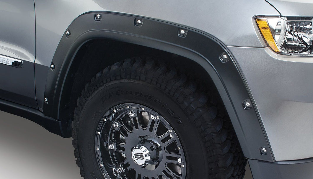 499.00 Bushwacker Rivet Style [Front/Rear] Jeep Cherokee Excl. SRT8 (2011-2016) 10927-02 - Redline360