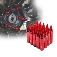 Load image into Gallery viewer, Xprite Lug Nuts Tuner Extended Spike (60mm - 20 Piece - Aluminum) 12x1.25 - Gold Alternate Image