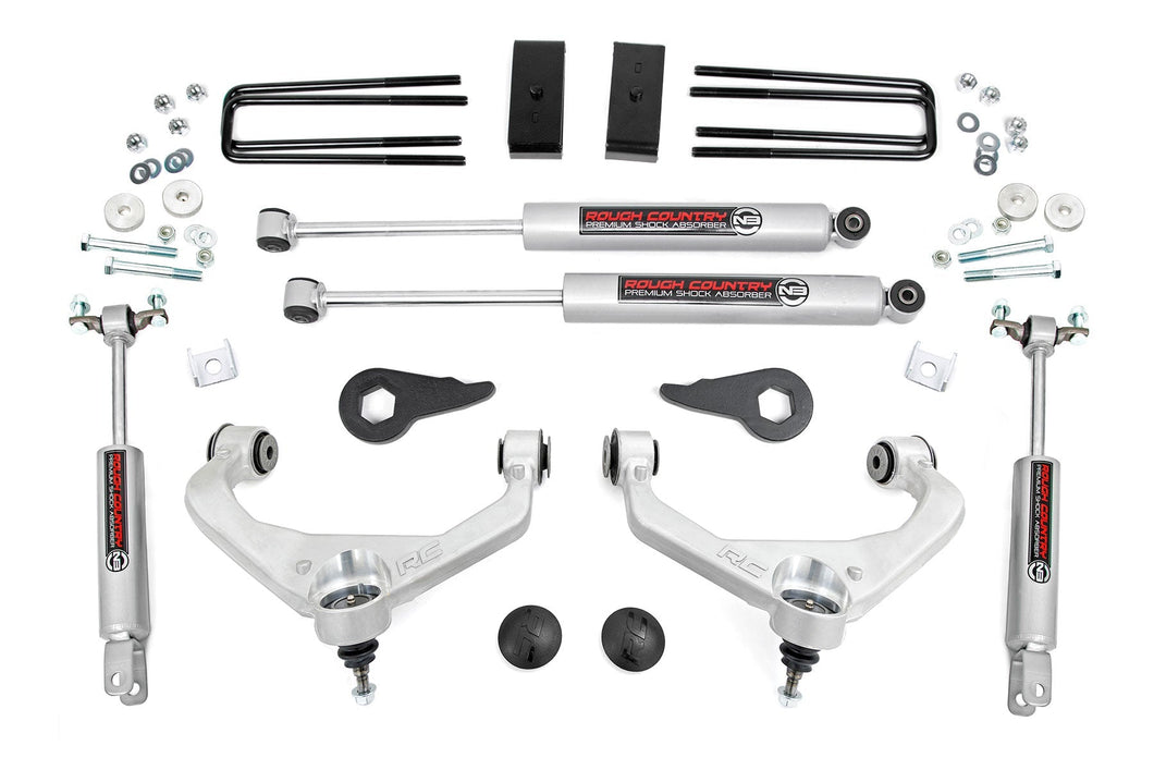 Rough Country Lift Kit GMC Sierra 2WD/4WD (11-19) [3.50