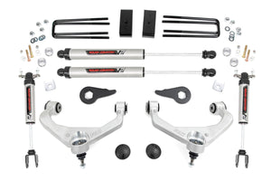 Rough Country Lift Kit GMC Sierra 2WD/4WD (11-19) [3.50" Lift] w/  or w/o Lifted Knuckles