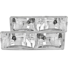 Load image into Gallery viewer, 131.35 Anzo Crystal Headlights Chevy/GMC C/K1500/2500 (88-98) C/K3500 (88-00) Chrome or Smoke Lens - Redline360 Alternate Image