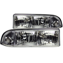 Load image into Gallery viewer, 152.10 Anzo Crystal Headlights Chevy Blazer S10 / S10 (98-05) Black or Chrome Housing - Redline360 Alternate Image