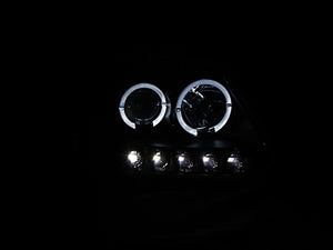 279.76 Anzo Projector Headlights Ford F150 (97-03) Expedition (97-02) w/ CCFL or LED Halo & LED Strip - Black or Chrome - Redline360