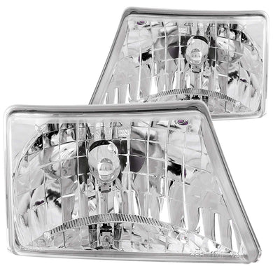 165.29 Anzo Crystal Headlights Ford Ranger (98-00) [Chrome Housing] 111037 - Redline360