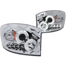 Load image into Gallery viewer, 278.15 Anzo Projector Headlights Dodge Ram 1500 (06-08) 2500/3500 (06-09) [w/ LED Halo] Black or Chrome Housing - Redline360 Alternate Image