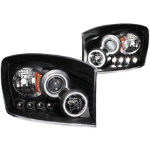 Load image into Gallery viewer, 321.78 Anzo Projector Headlights Dodge Ram 1500 (06-08) 2500/3500 (06-09) [w/ SMD LED Halo] Chrome Housing - Redline360 Alternate Image