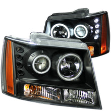 Load image into Gallery viewer, 279.77 Anzo Projector Headlights Avalanche (07-13) Suburban/Tahoe (07-14) CCFL/SMD/U-Bar LED - Black or Chrome - Redline360 Alternate Image