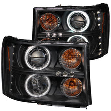 Load image into Gallery viewer, 332.69 Anzo Projector Headlights GMC Sierra 1500/2500/3500 (07-13) [w/ CCFL Halo] Black or Chrome Housing - Redline360 Alternate Image