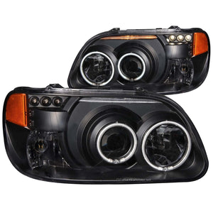 277.60 Anzo Projector Headlights Ford Explorer (95-01) [w/ CCFL Halo - Black Housing] 111132 - Redline360